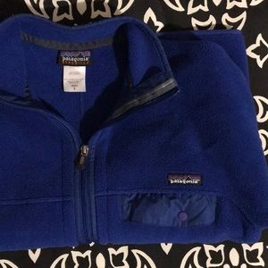 Men’s Patagonia Zip Up Fleece Jacket Sz S